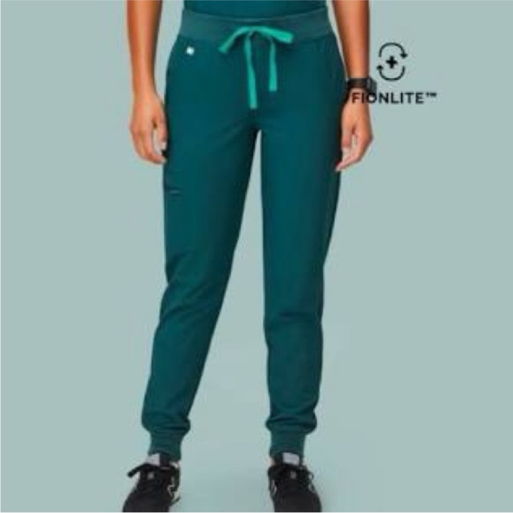 Figs Caribbean Blue Fionlite Zamora Scrub Pants